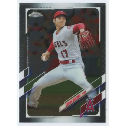 2021 Topps Chrome #159 Shohei Ohtani NM-MT Los Angeles Angels Baseball Card
