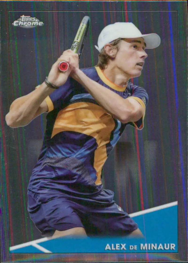 2021 Topps Chrome #16 Alex de Minaur EX Excellent Tennis Card - Other
