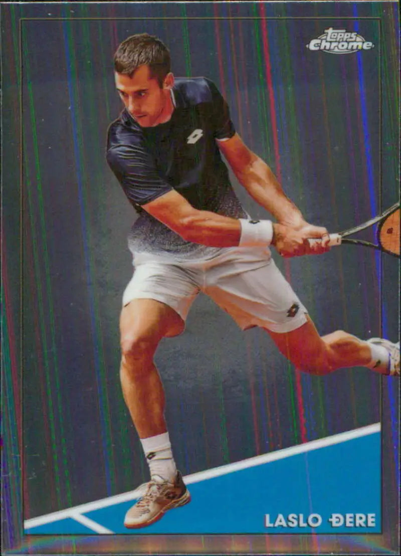 2021 Topps Chrome #17 Laslo Dere EX Excellent Tennis Card - Other