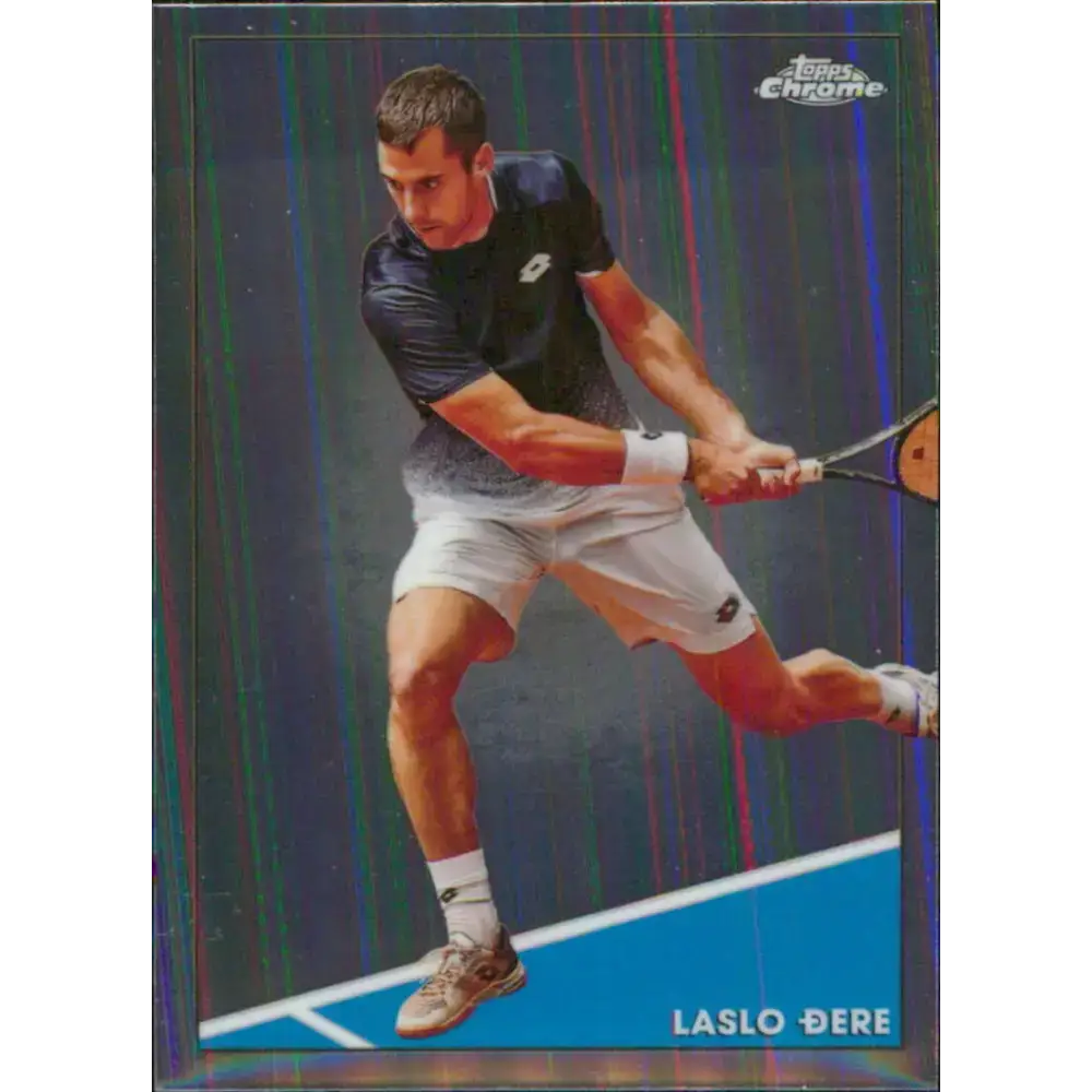 2021 Topps Chrome #17 Laslo Dere NM-MT Tennis Card - Tennis Card Single