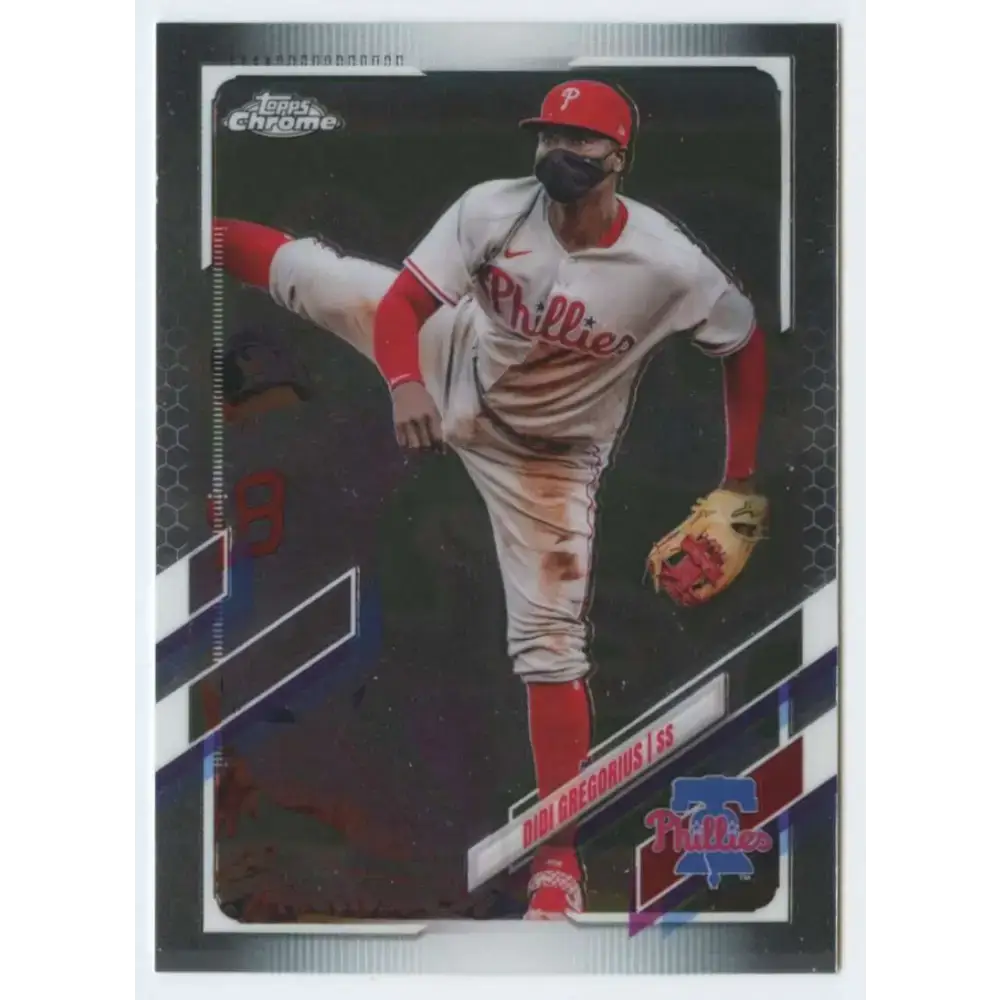2021 Topps Chrome #181 Didi Gregorius NM-MT Philadelphia Phillies Baseball Card - Baseball Card Single