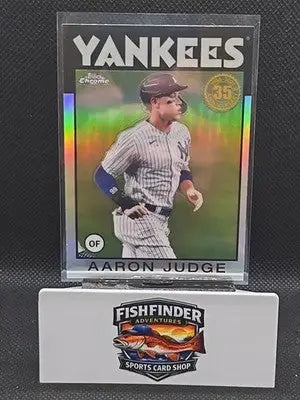 2021 Topps Chrome - 1986 Topps Baseball Aaron Judge #86BC-1 - Baseball Card Single