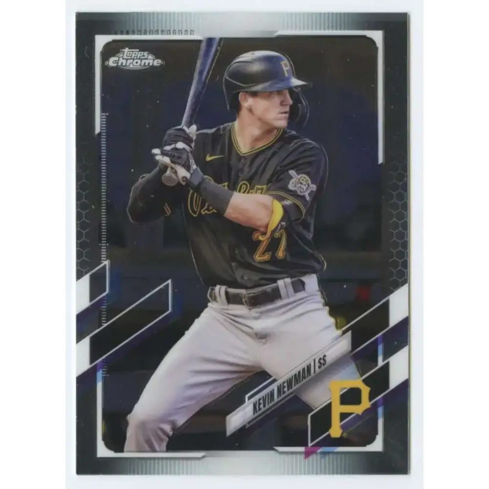 2021 Topps Chrome #2 Kevin Newman NM-MT Pittsburgh Pirates Baseball Card - Baseball Card Single
