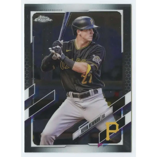 2021 Topps Chrome #2 Kevin Newman NM-MT Pittsburgh Pirates Baseball Card - Baseball Card Single