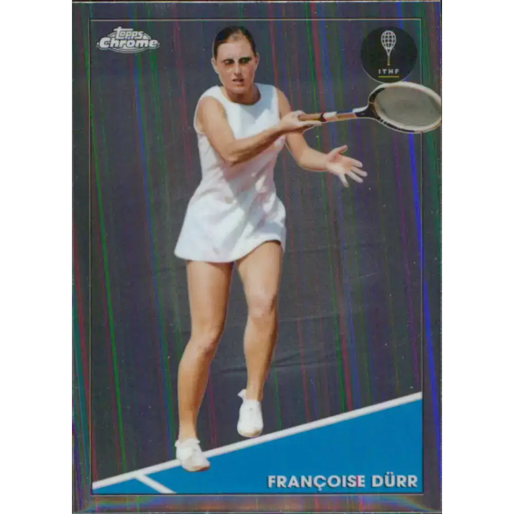 2021 Topps Chrome #21 Francoise Durr NM-MT Tennis Card - Tennis Card Single