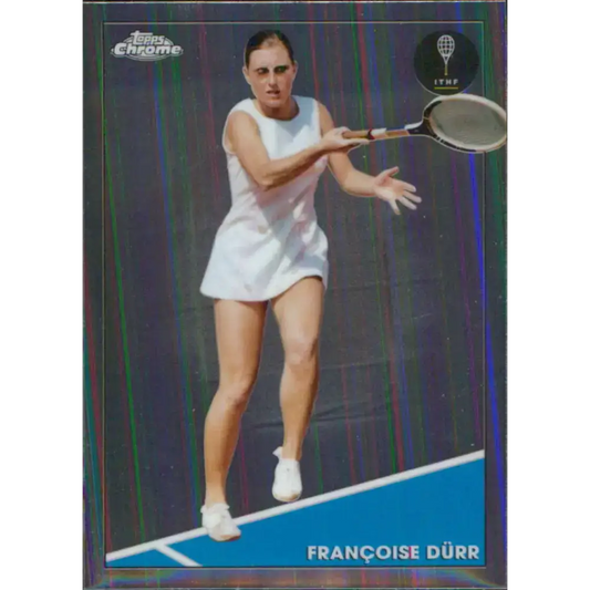 2021 Topps Chrome #21 Francoise Durr NM-MT Tennis Card - Tennis Card Single