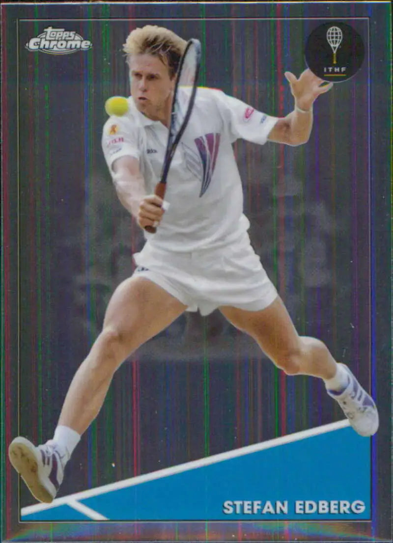 2021 Topps Chrome #22 Stefan Edberg EX Excellent Tennis Card - Other