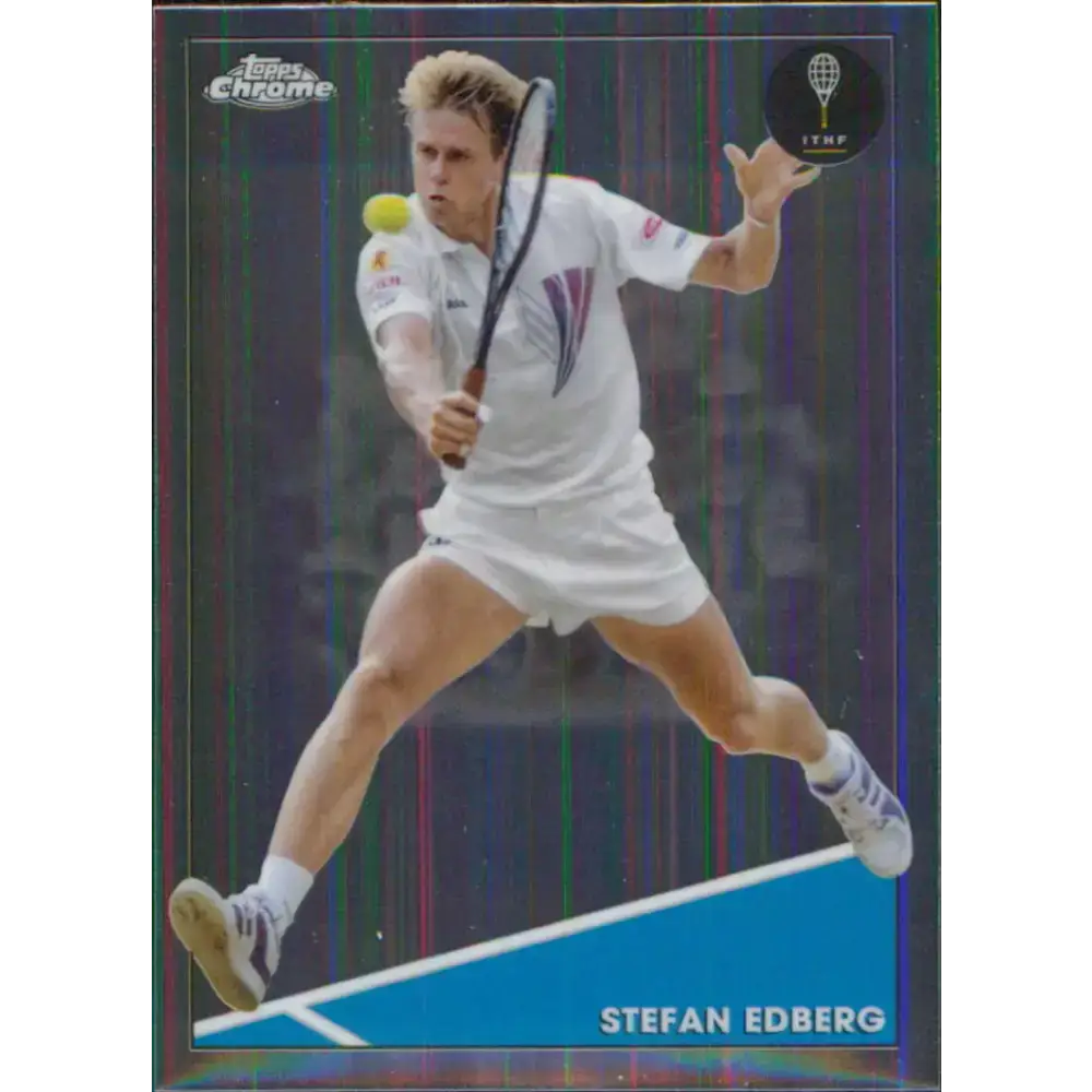2021 Topps Chrome #22 Stefan Edberg NM-MT Tennis Card - Other