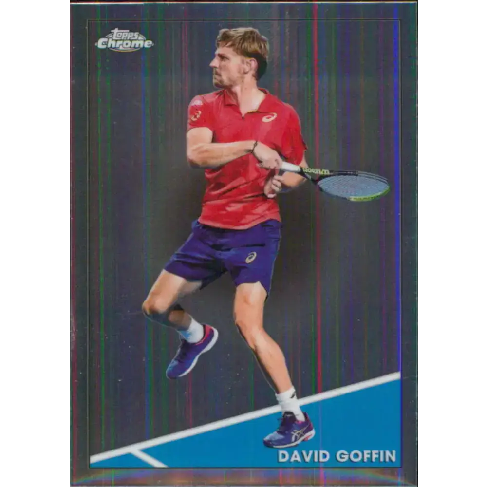 2021 Topps Chrome #26 David Goffin NM-MT Tennis Card - Other