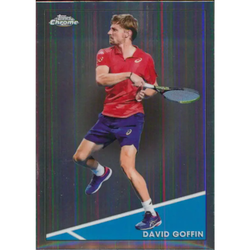 2021 Topps Chrome #26 David Goffin NM-MT Tennis Card - Other