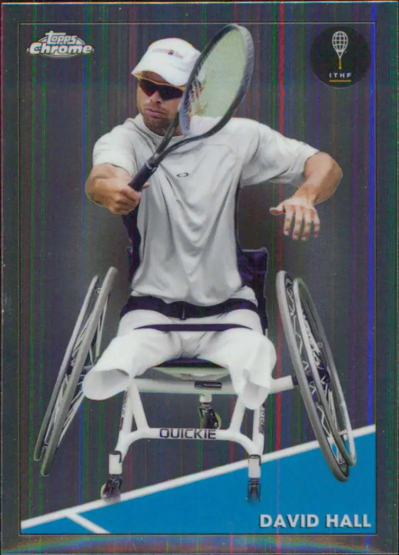 2021 Topps Chrome #27 David Hall EX Excellent Tennis Card - Other