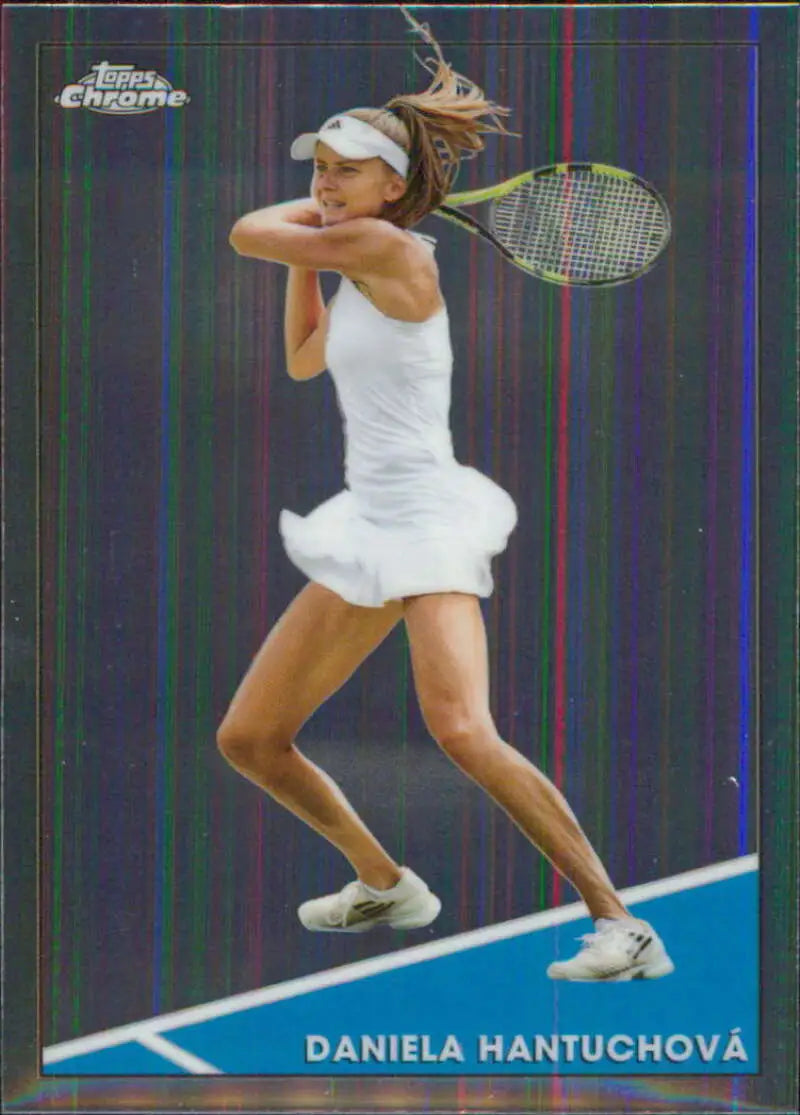 2021 Topps Chrome #28 Daniela Hantuchova EX Excellent Tennis Card - Other