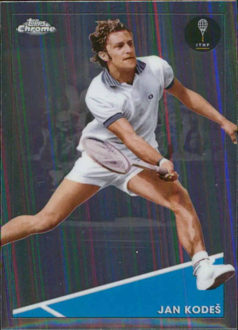 2021 Topps Chrome #36 Jan Kodes EX Excellent Tennis Card - Other