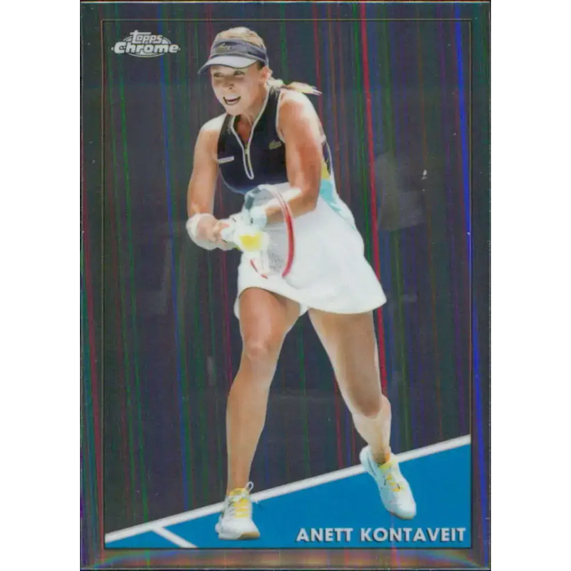 2021 Topps Chrome #37 Anett Kontaveit NM-MT Tennis Card - Other