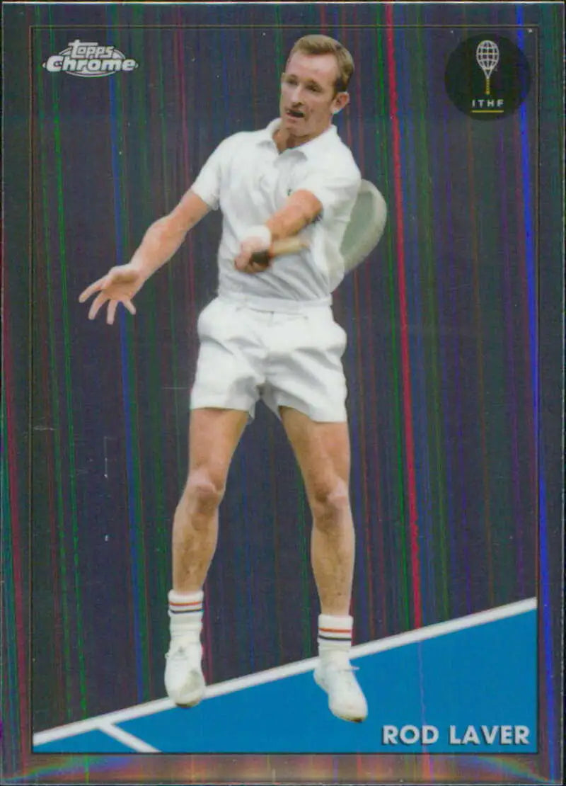 2021 Topps Chrome #38 Rod Laver EX Excellent Tennis Card - Tennis Card Single
