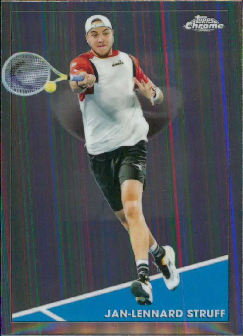 2021 Topps Chrome #39 Jan-Lennard Struff EX Excellent Tennis Card - Tennis Card Single