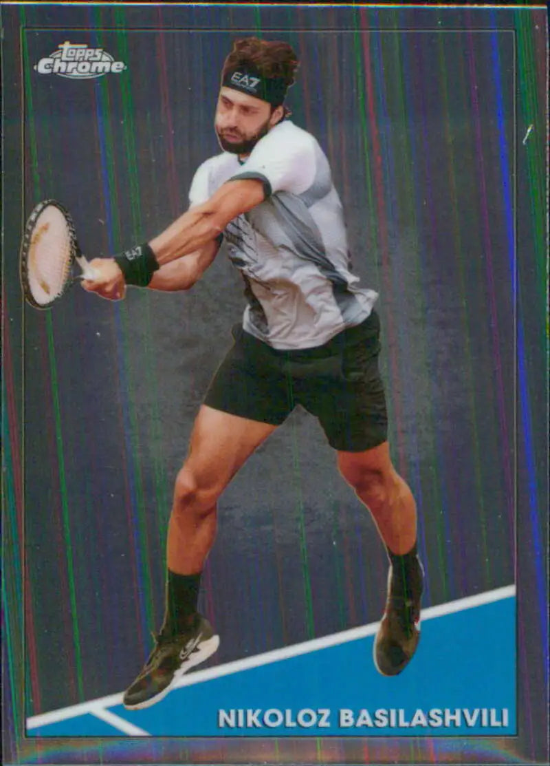 2021 Topps Chrome #4 Nikoloz Basilashvili EX Excellent Tennis Card - Other