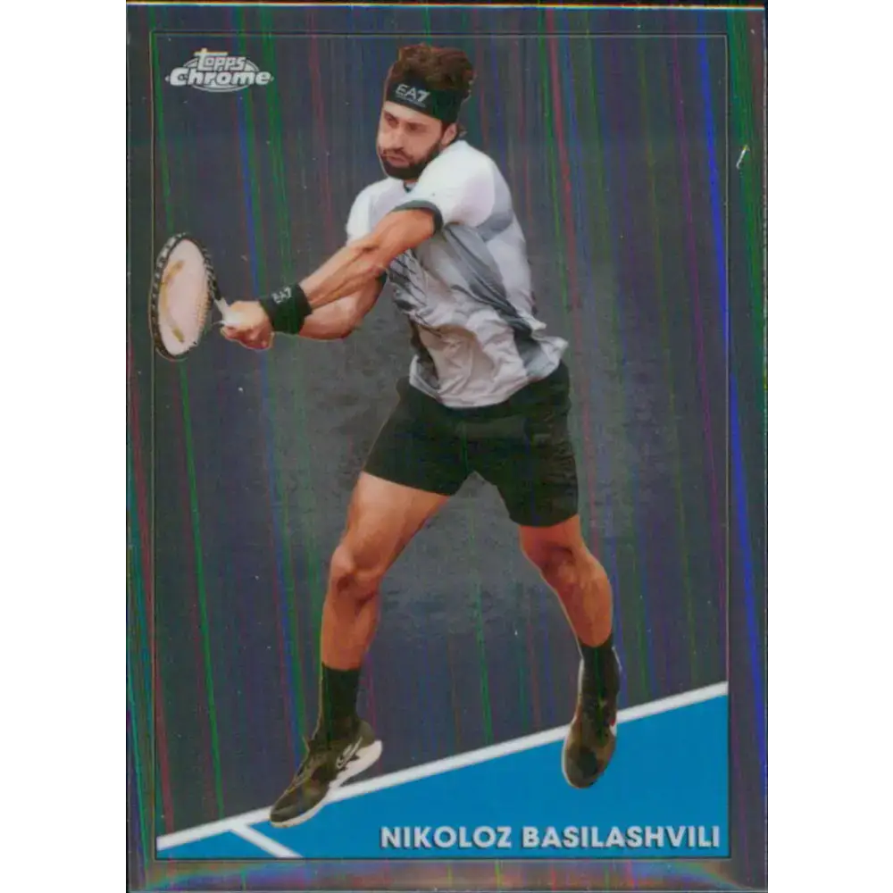 2021 Topps Chrome #4 Nikoloz Basilashvili NM-MT Tennis Card - Tennis Card Single