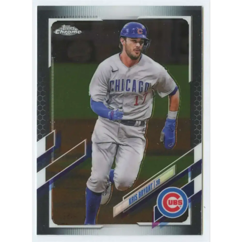 2021 Topps Chrome #40 Kris Bryant NM-MT Chicago Cubs Baseball Card - Baseball Card Single