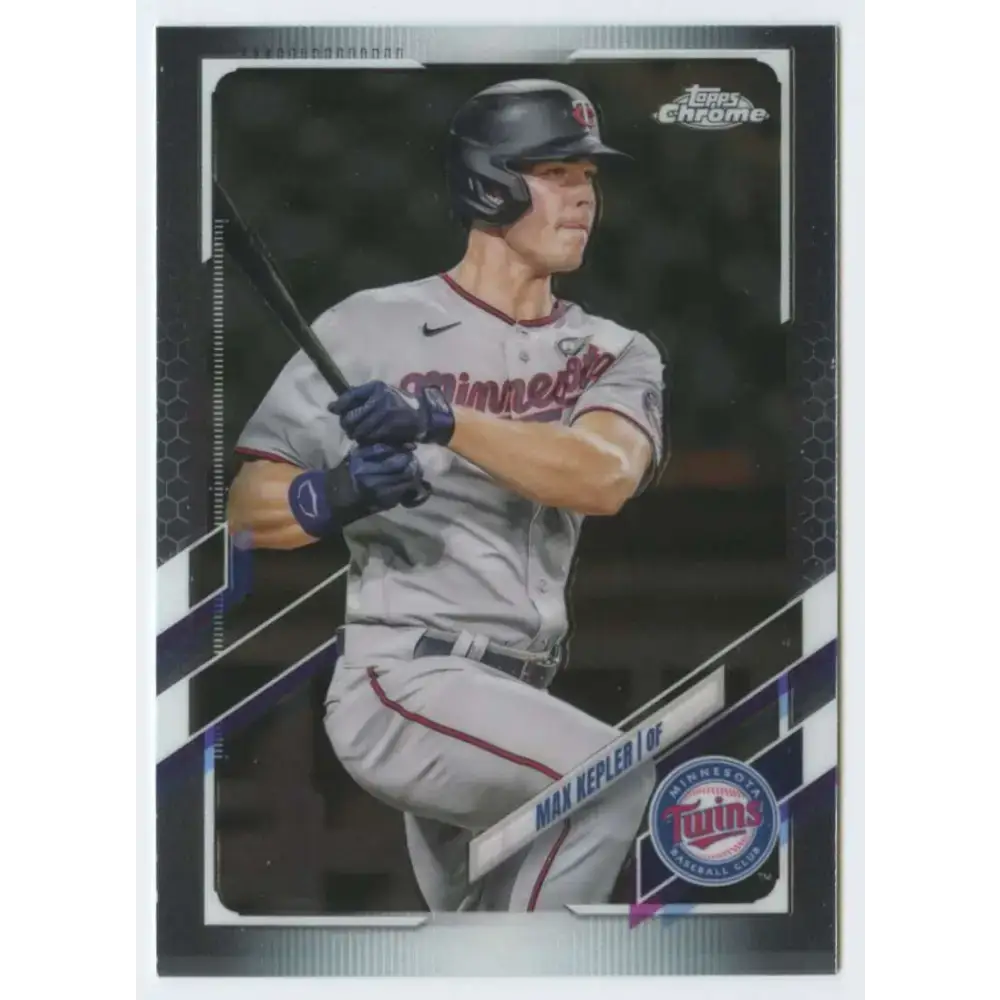 2021 Topps Chrome #41 Max Kepler NM-MT Minnesota Twins Baseball Card - Baseball Card Single