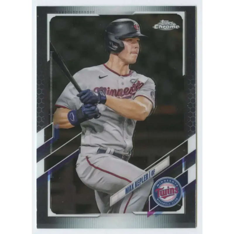 2021 Topps Chrome #41 Max Kepler NM-MT Minnesota Twins Baseball Card - Baseball Card Single
