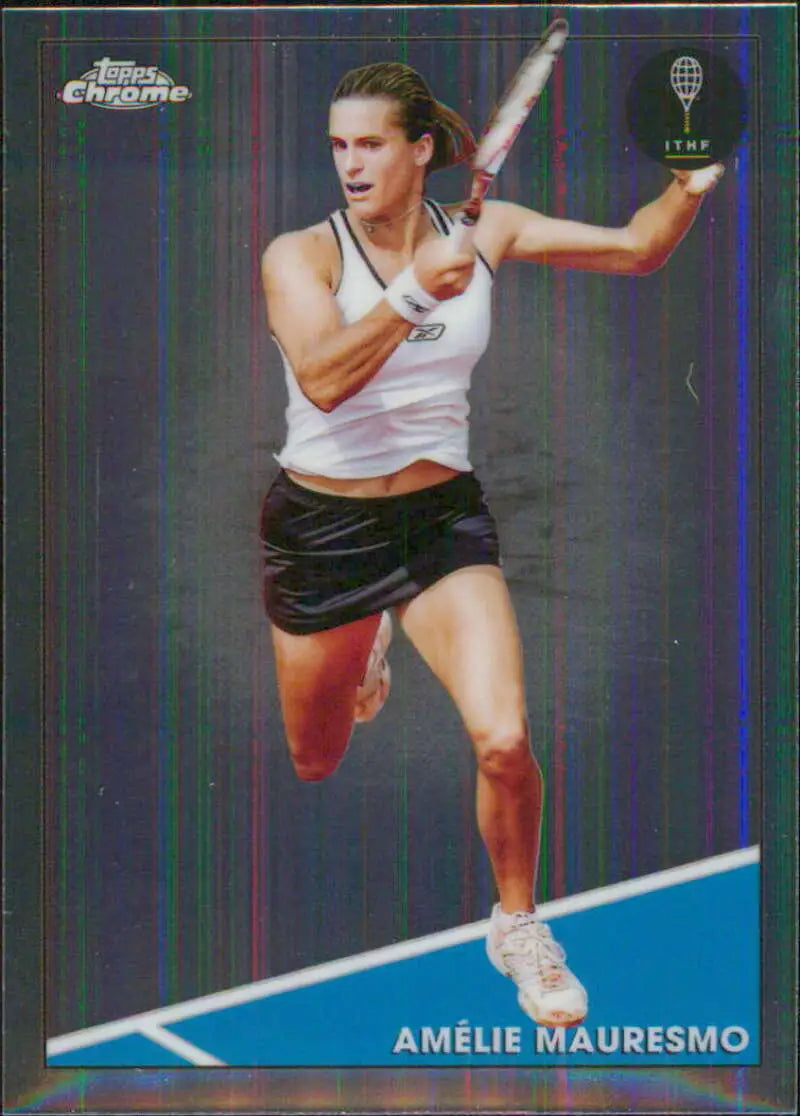 2021 Topps Chrome #43 Amelie Mauresmo EX Excellent Tennis Card - Other