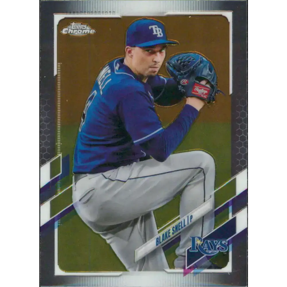 2021 Topps Chrome #43 Blake Snell NM-MT Tampa Bay Rays Baseball Card - Baseball Card Single