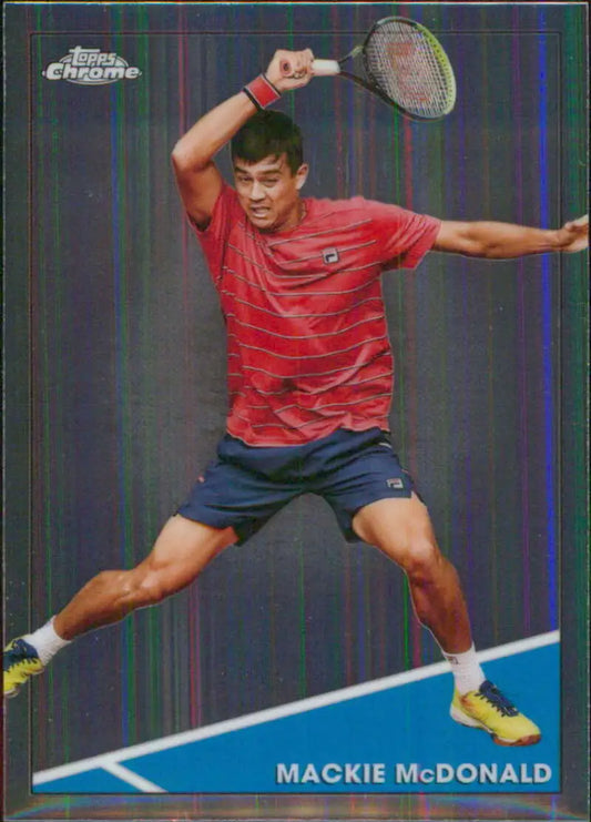 2021 Topps Chrome #44 Mackie McDonald EX Excellent Tennis Card - Tennis Card Single
