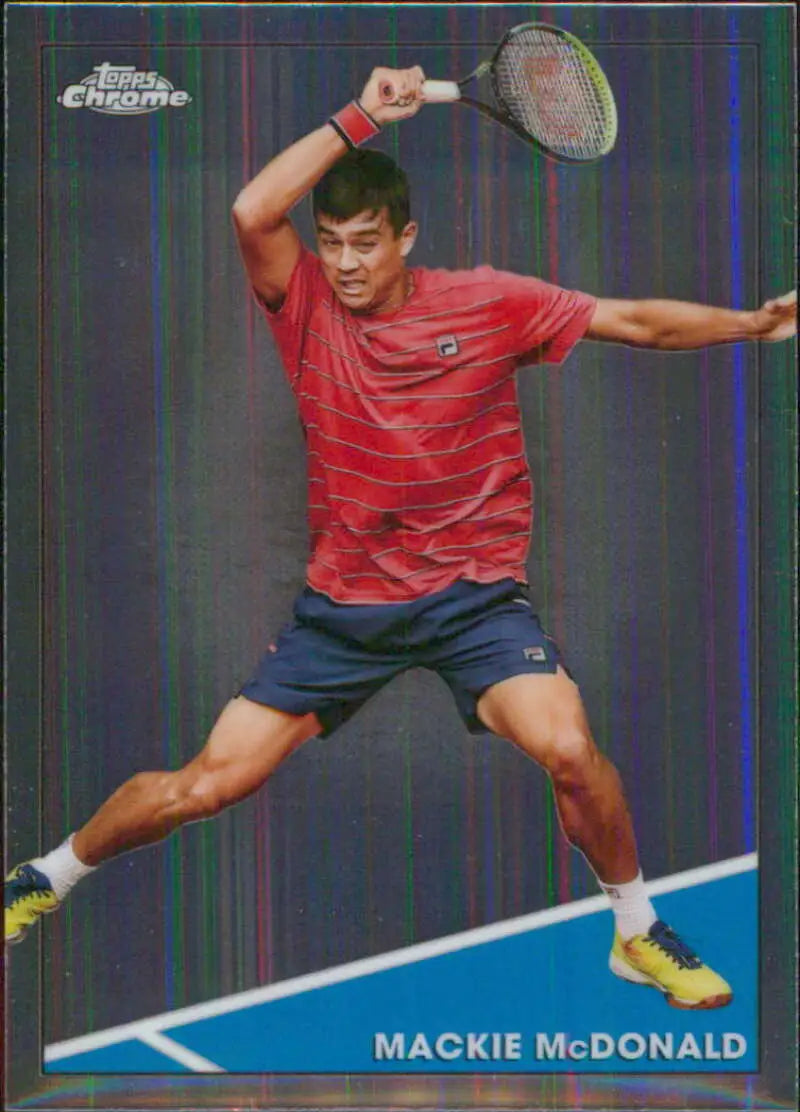 2021 Topps Chrome #44 Mackie McDonald EX Excellent Tennis Card - Other