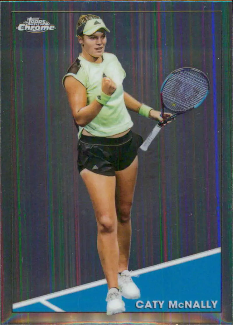 2021 Topps Chrome #46 Caty McNally EX Excellent Tennis Card - Other