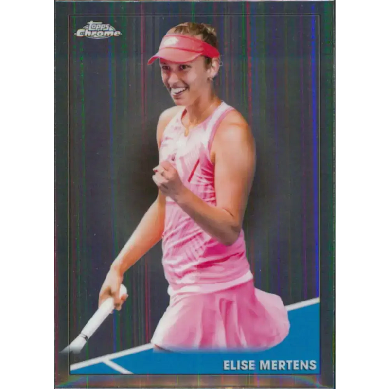 2021 Topps Chrome #47 Elise Mertens NM-MT Tennis Card - Other