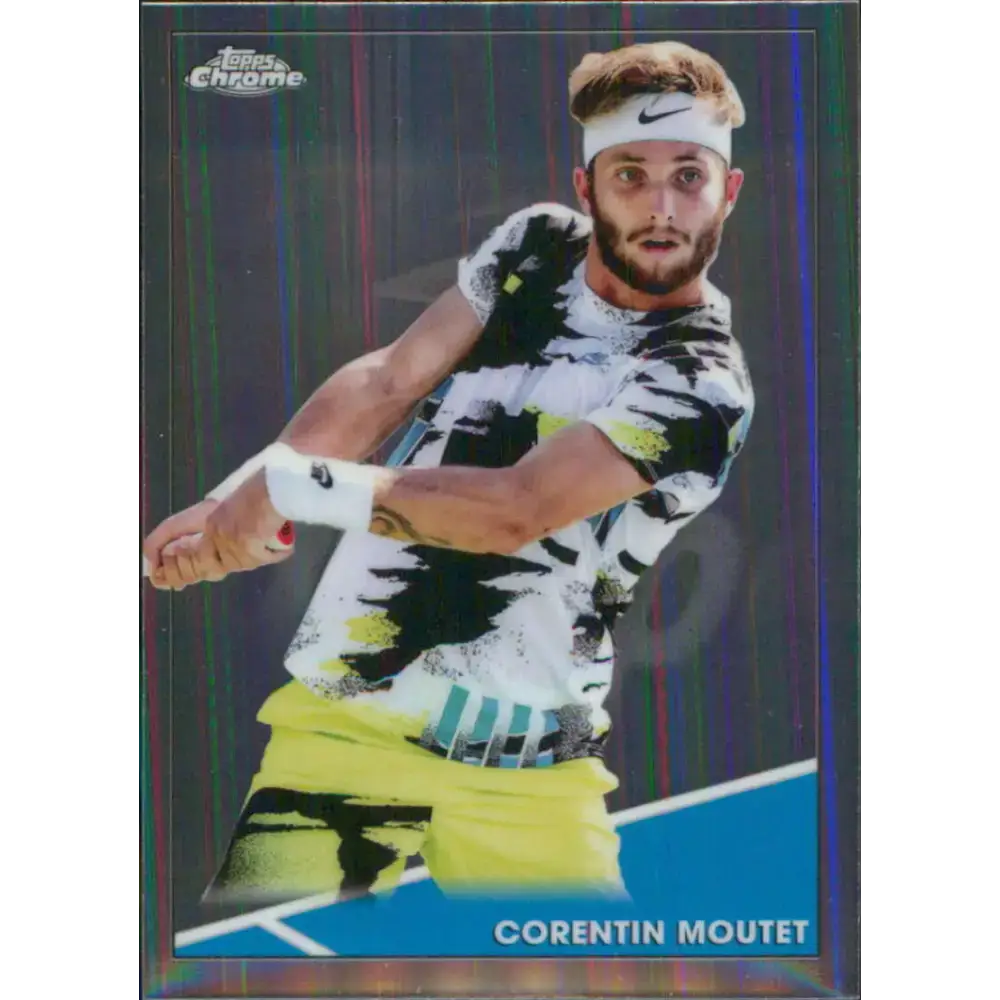 2021 Topps Chrome #48 Corentin Moutet NM-MT Tennis Card - Tennis Card Single