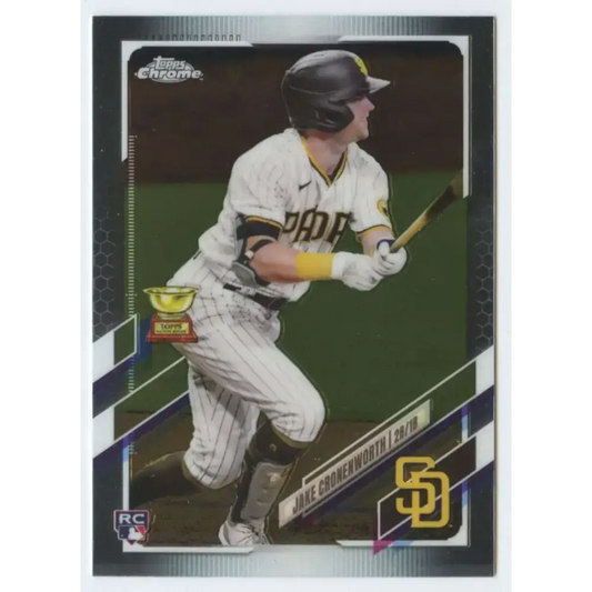 2021 Topps Chrome #49 Jake Cronenworth NM-MT RC Rookie San Diego Padres Baseball Card - Baseball Card Single