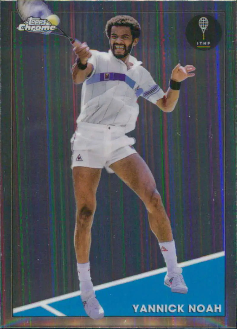 2021 Topps Chrome #50 Yannick Noah EX Excellent Tennis Card - Other