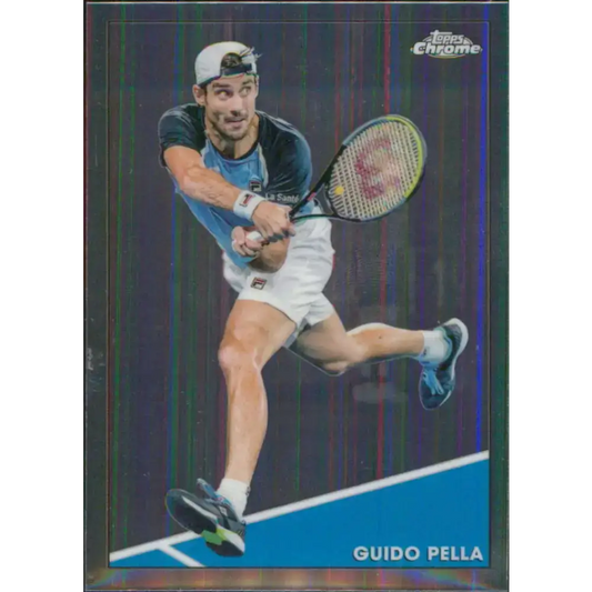 2021 Topps Chrome #52 Guido Pella NM-MT Tennis Card - Tennis Card Single