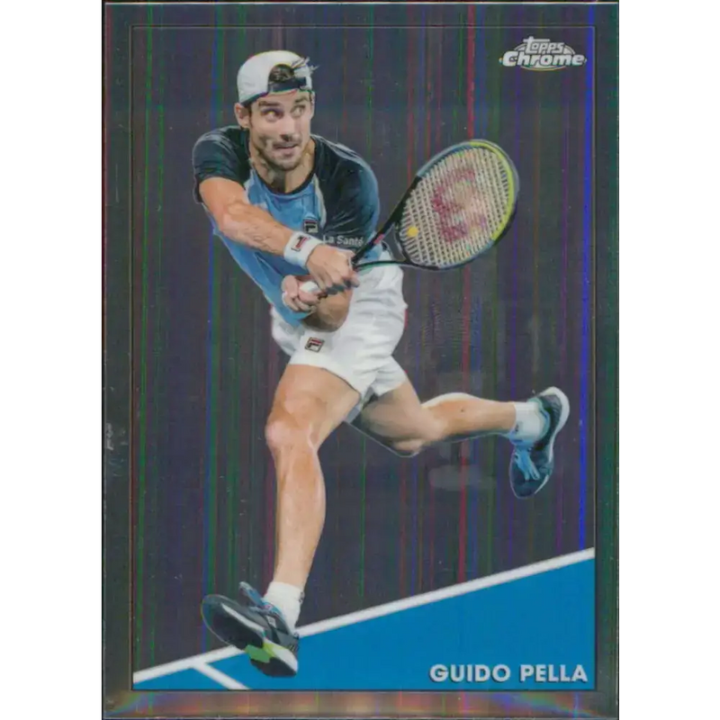 2021 Topps Chrome #52 Guido Pella NM-MT Tennis Card - Tennis Card Single