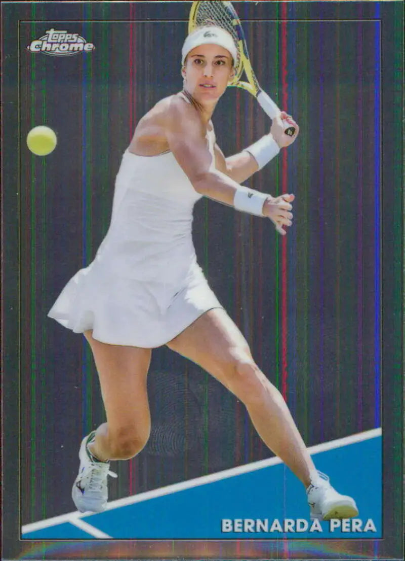 2021 Topps Chrome #53 Bernarda Pera EX Excellent Tennis Card - Other