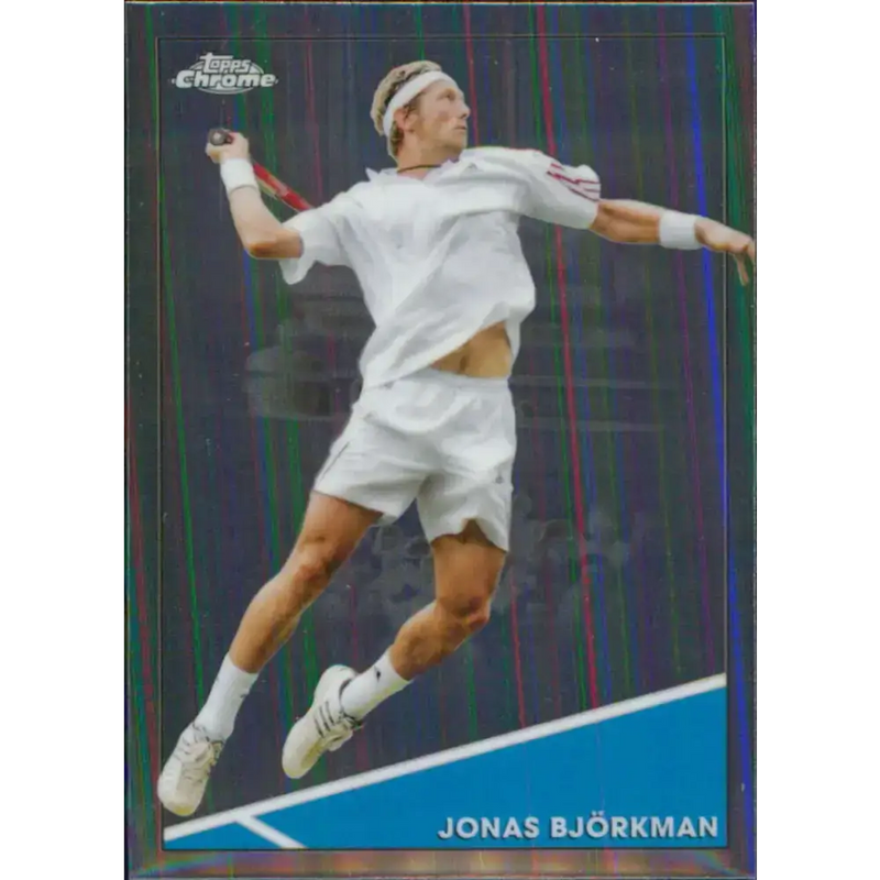 2021 Topps Chrome #6 Jonas Bjorkman NM-MT Tennis Card - Tennis Card Single