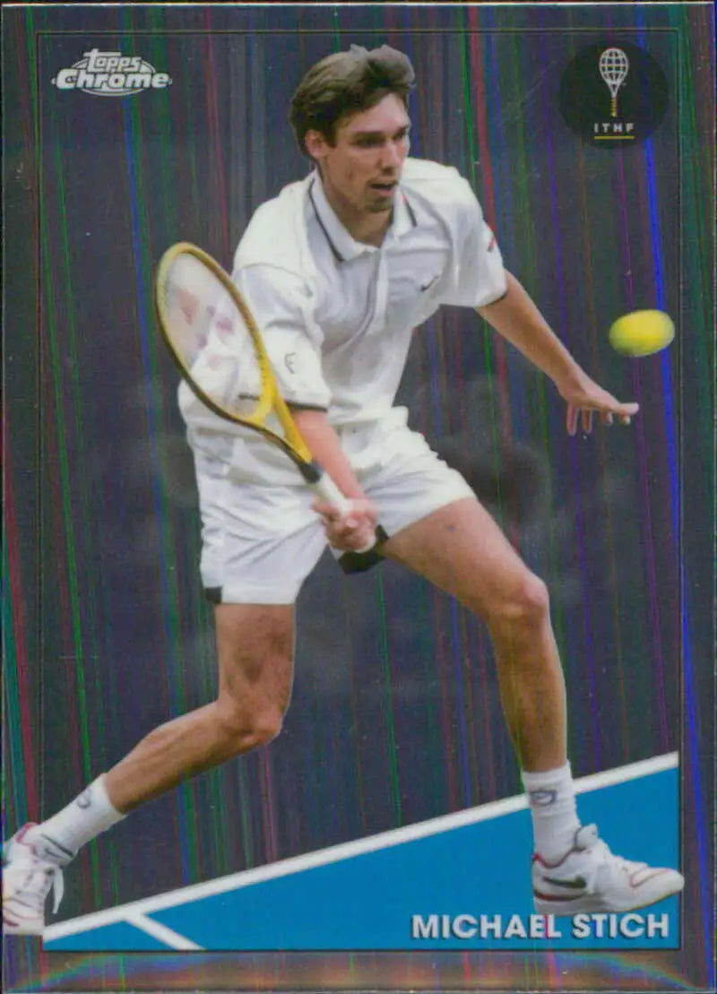2021 Topps Chrome #64 Michael Stich EX Excellent Tennis Card - Other