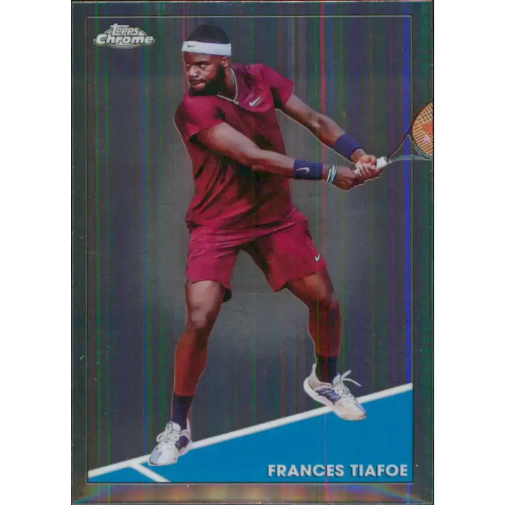 2021 Topps Chrome #66 Frances Tiafoe NM-MT Tennis Card - Tennis Card Single