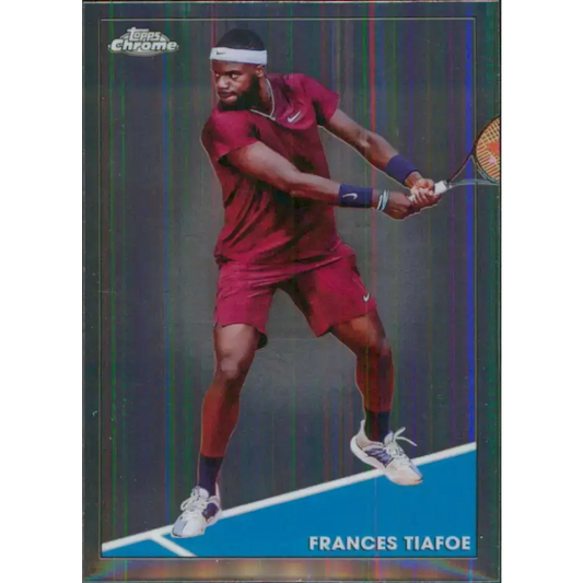 2021 Topps Chrome #66 Frances Tiafoe NM-MT Tennis Card - Tennis Card Single