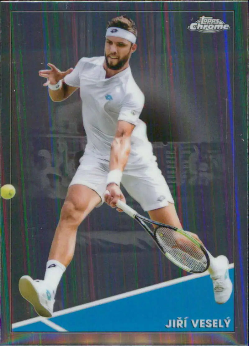 2021 Topps Chrome #68 Jiri Vesely EX Excellent Tennis Card - Tennis Card Single