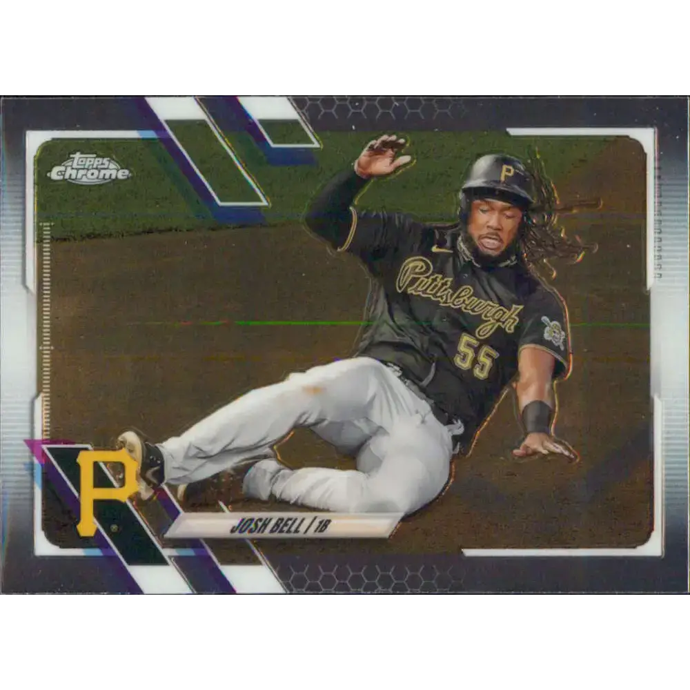 2021 Topps Chrome #68 Josh Bell NM-MT Pittsburgh Pirates Baseball Card - Baseball Card Single