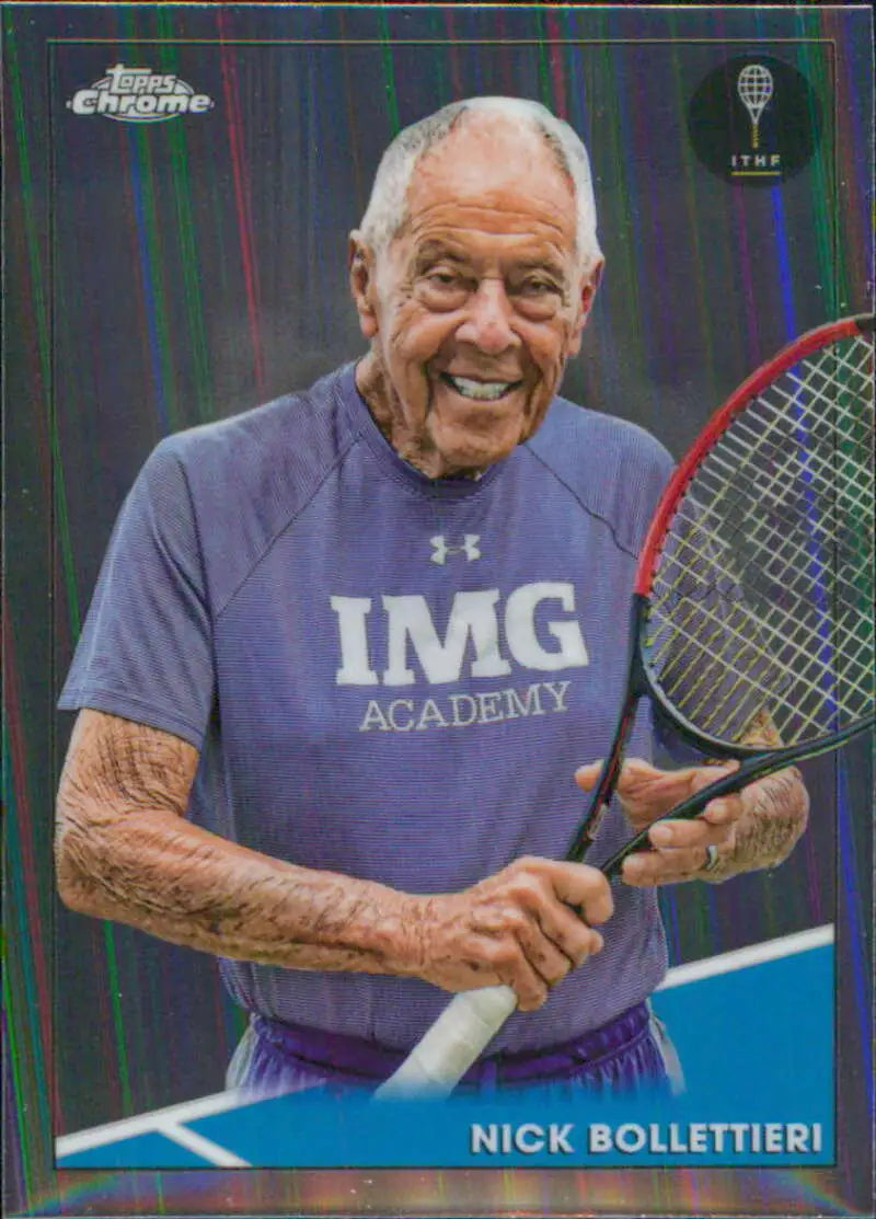 2021 Topps Chrome #7 Nick Bollettieri EX Excellent Tennis Card - Other