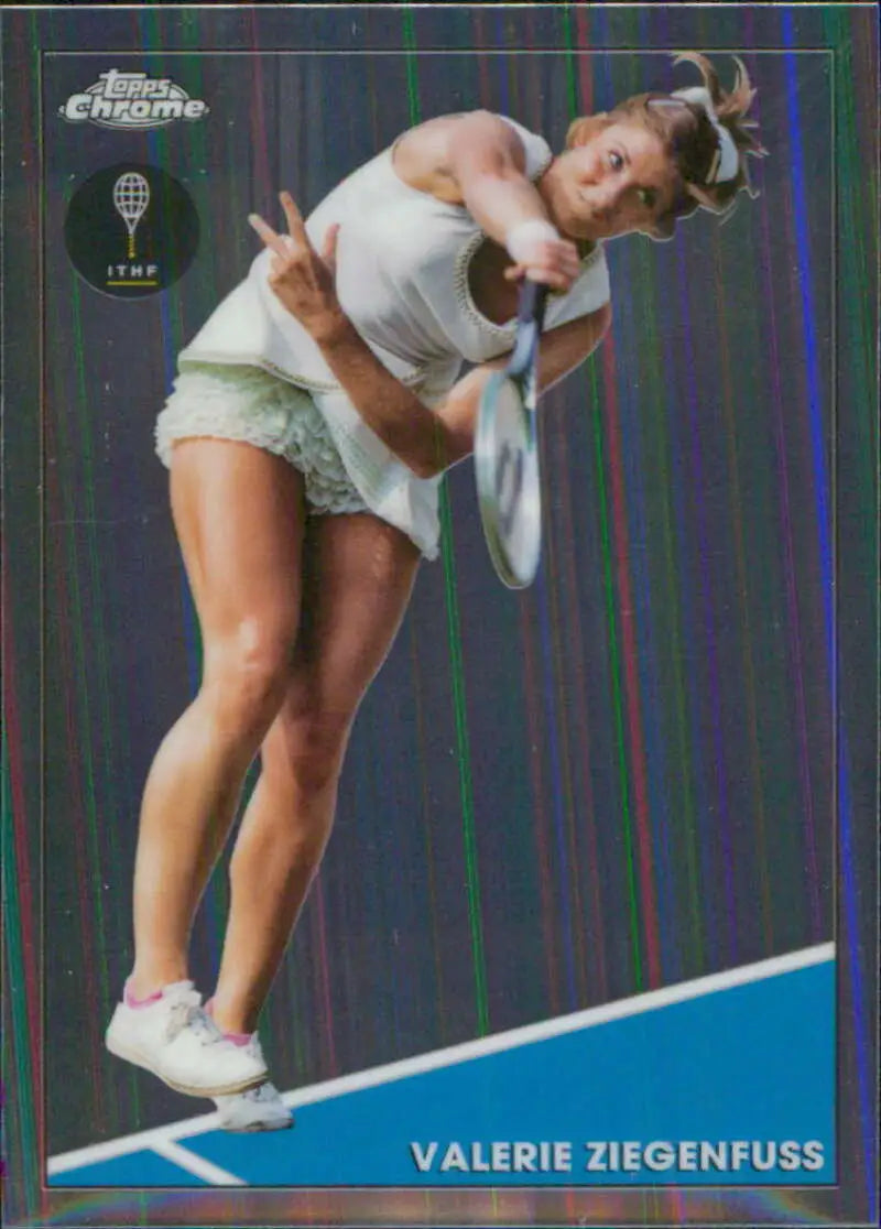 2021 Topps Chrome #71 Valerie Ziegenfuss EX Excellent Tennis Card - Other