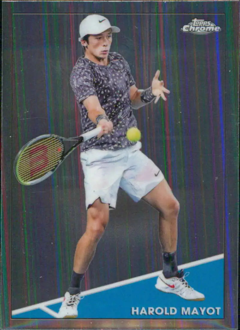 2021 Topps Chrome #75 Harold Mayot EX Excellent Tennis Card - Other