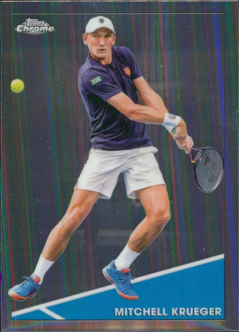 2021 Topps Chrome #76 Mitchell Krueger EX Excellent Tennis Card - Other
