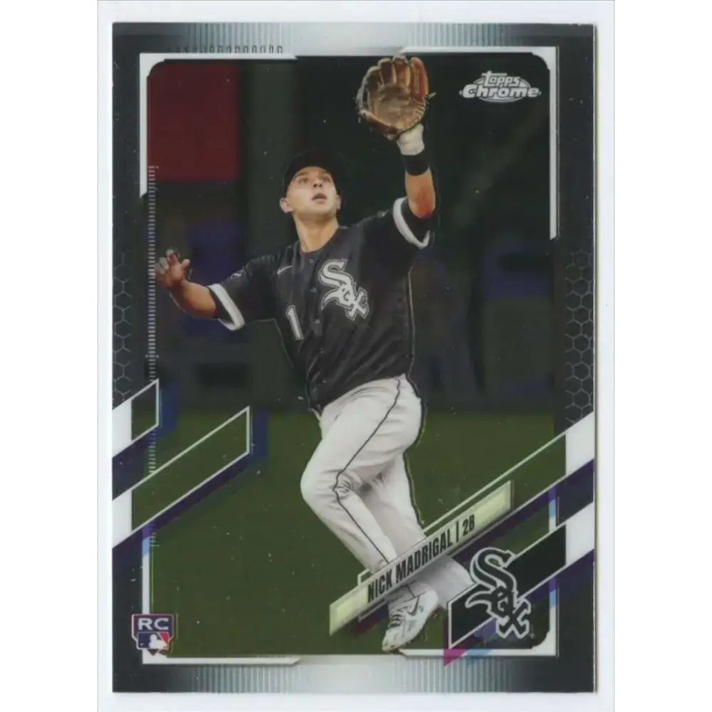 2021 Topps Chrome #79 Nick Madrigal NM-MT RC Rookie Chicago White Sox Baseball Card - Baseball Card Single