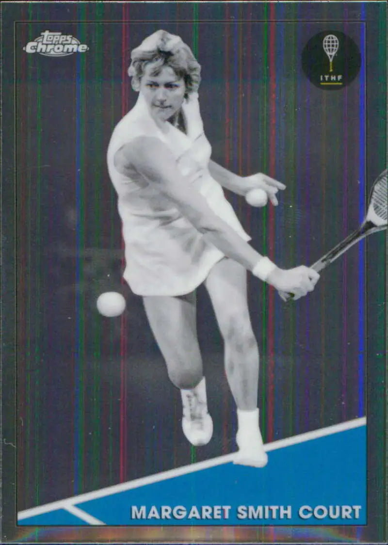 2021 Topps Chrome #80 Margaret Smith Court EX Excellent Tennis Card - Other