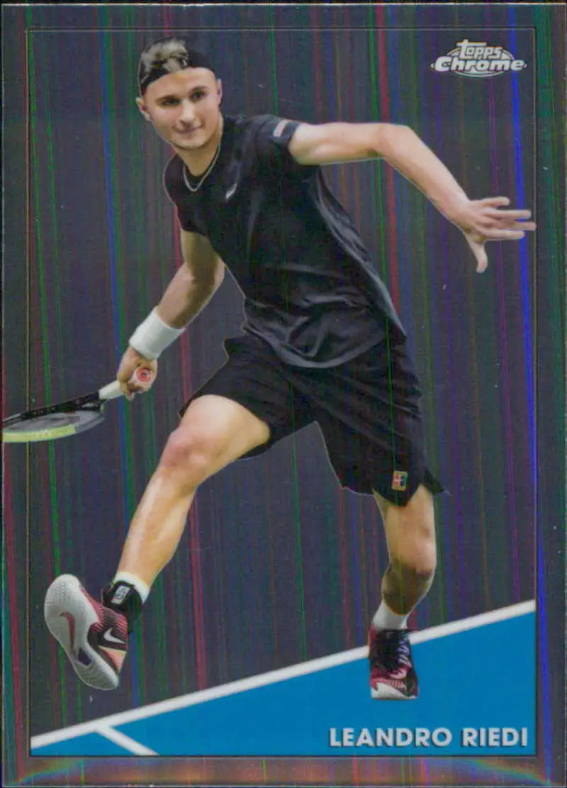 2021 Topps Chrome #82 Leandro Riedi EX Excellent Tennis Card - Other
